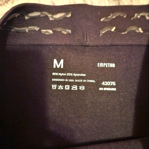 Bundle of 2 Shapermint high waist tummy control leggings size M red/black NWT - Picture 4 of 12